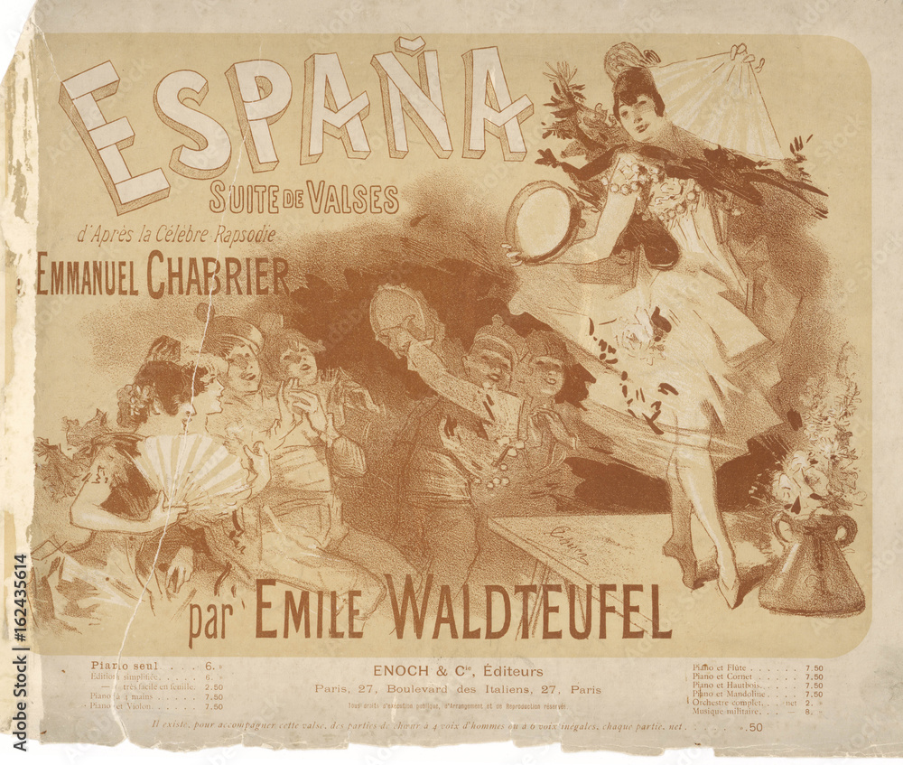 Obraz premium Chabrier's 'Espana'