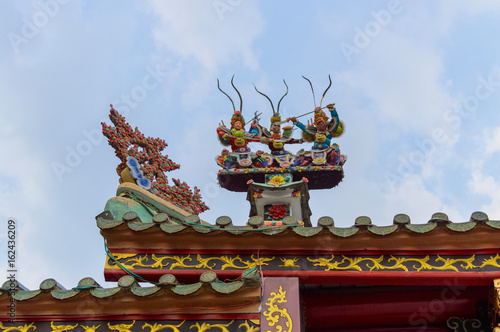 Detail of China architecture photo