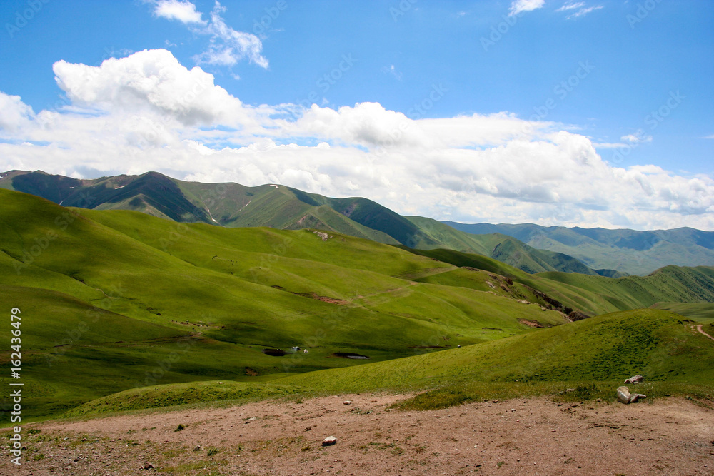 Fototapeta premium Beautiful landscape in Kyrgyzstan