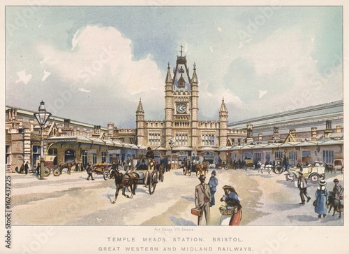 Bristol Temple Meads. Date: 1905