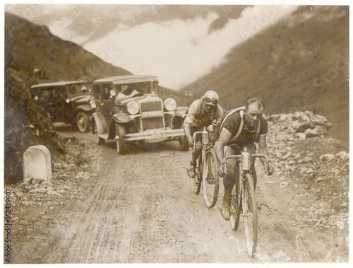 Tour De France Photo. Date: circa 1930 photo