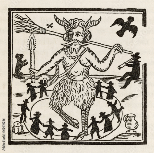 Dancing at Sabbat. Date: circa 1600