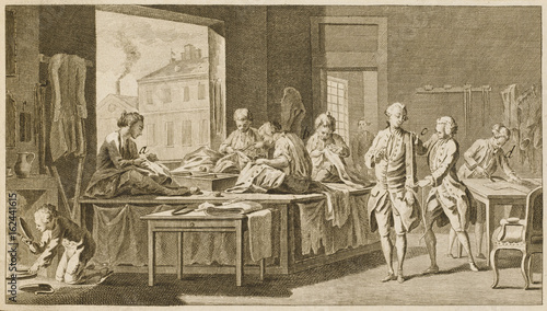 Tailors Workshop. Date: 1771