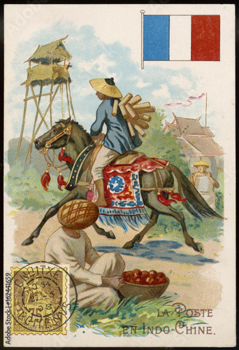 Social - Vietnam Postman. Date: circa 1905