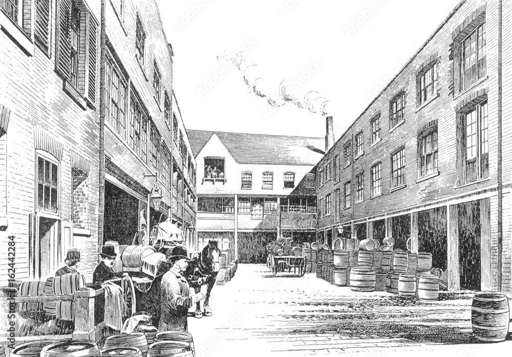 Whitbread Brewery. Date: 1889