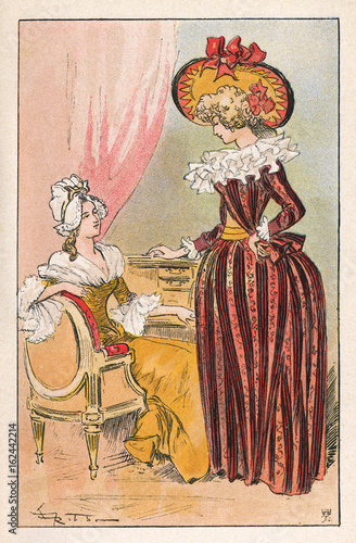 Parisiennes of 1789. Date: 1789