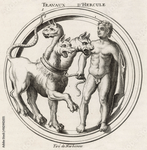 Obraz na plátne Herakles - Cerberus