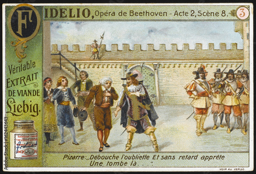 Fidelio - Liebig. Date: 1805 photo