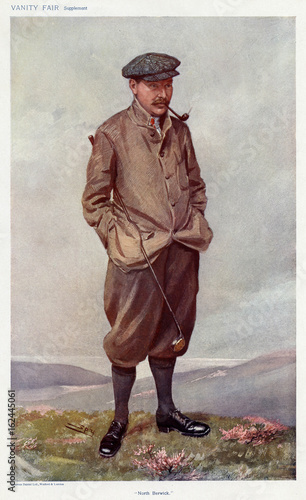 Принти на полотні Robert Maxwell  Golfer. Date: 1906