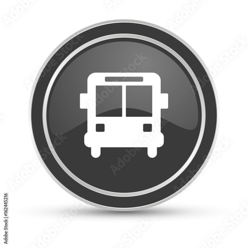 Schwarzer Button - Bus