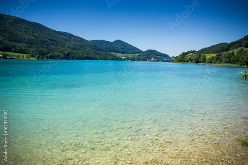 Fuschlsee lake. Austria.