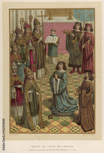 Sacre of Louis XII. Date: 1498