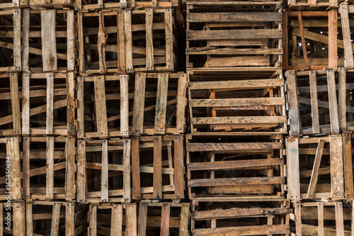 wood cases for vegetables and fruits