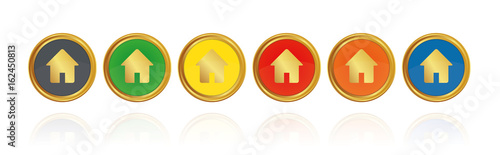 Wohnung - Wohnen - Goldene Buttons