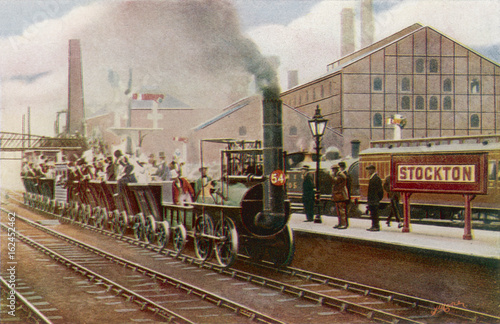 Stockton - Darlington Centenary. Date: 9402