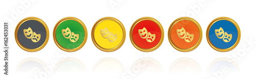 Schauspiel - Theater - Kultur - Goldene Buttons