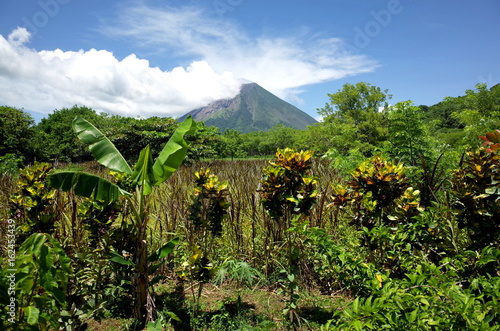 An amazing view of Volcan Concepcion on Isla Ometepe in Nicaragua
