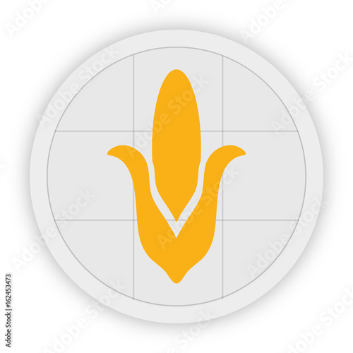 Icon Schaltfläche - Maiskolben