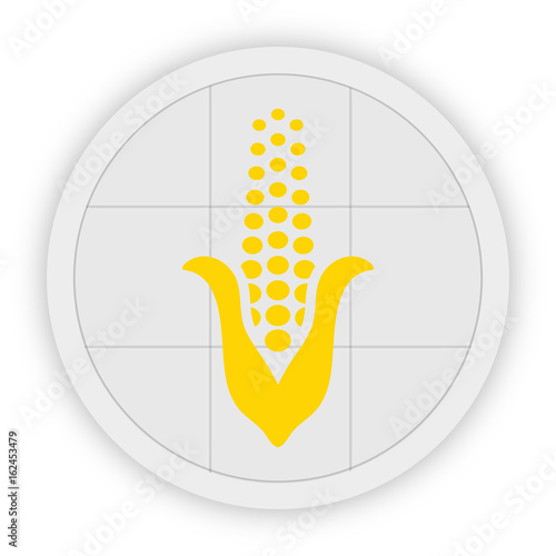 Icon Schaltfläche - Mais