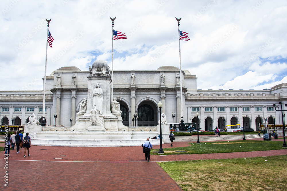 Naklejka premium Washington DC Union Station