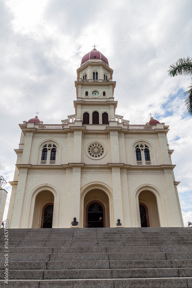 Church in El Cobre village, Cuba