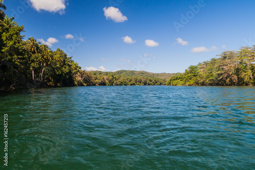 Fototapeta Naklejka Na Ścianę i Meble -  Mouth of Rio Toa river near Baracoa, Cuba