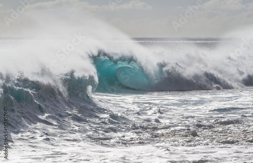 Breaking Ocean wave in Hawaii