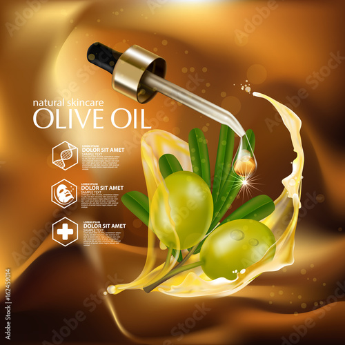 Olive oil organics natural skin care cosmetic 