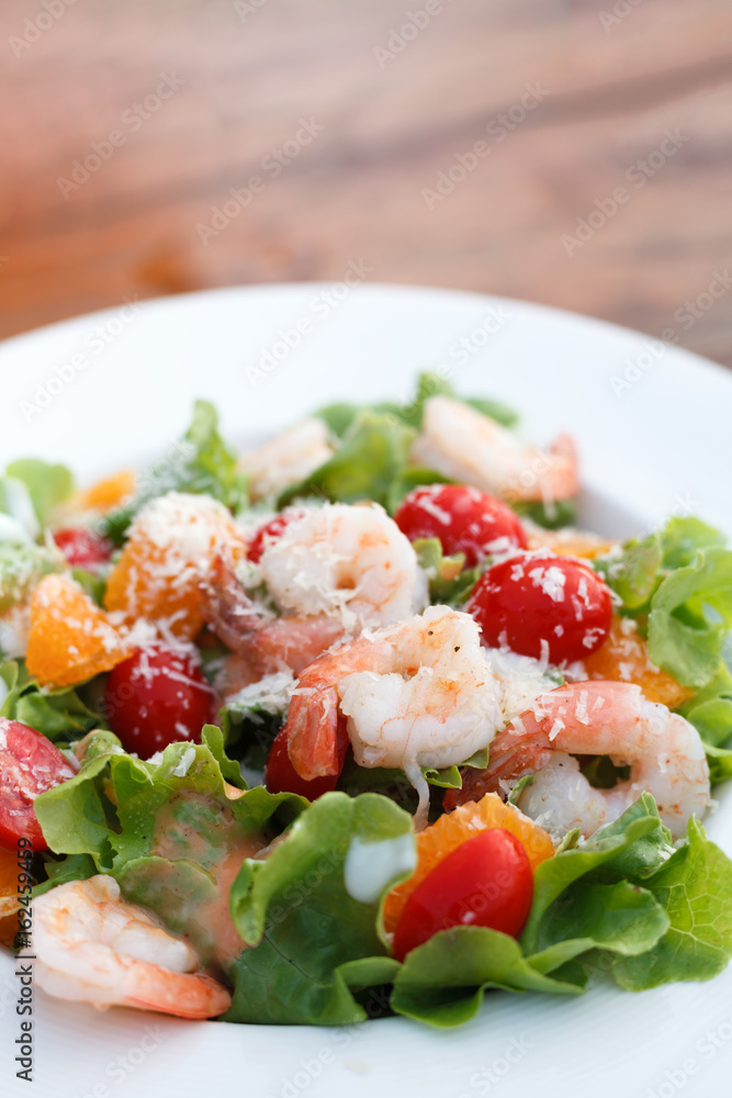 Grilled Shrimp Salad