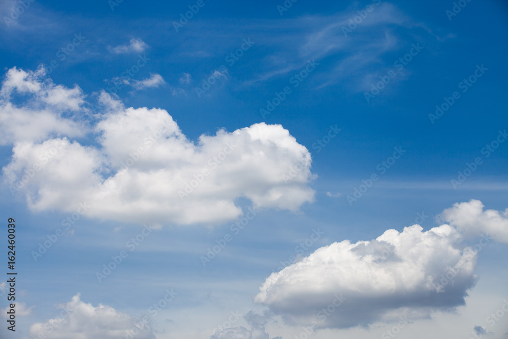  blue sky with clouds