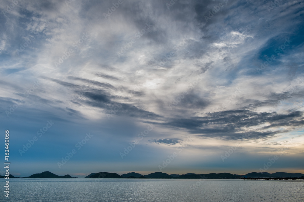 Island in the beautiful sea