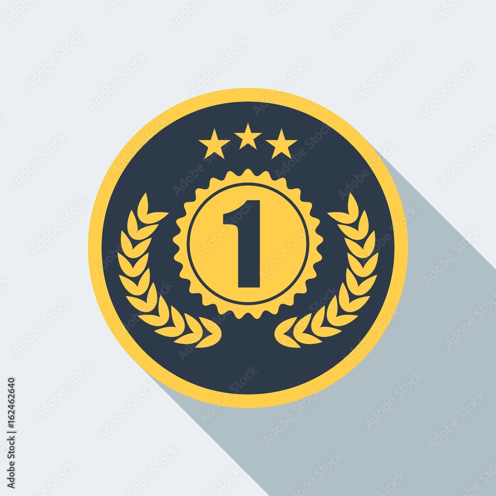 Naklejka premium cinema award first icon