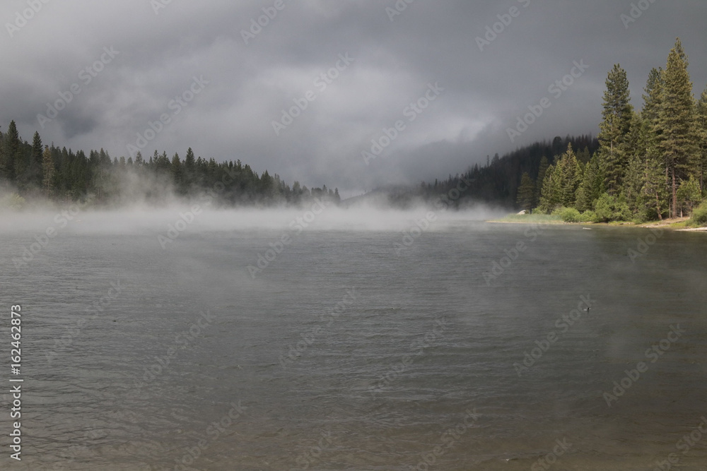Fog on Hume Lake Fog on Hume Lake