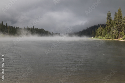 Fog on Hume Lake