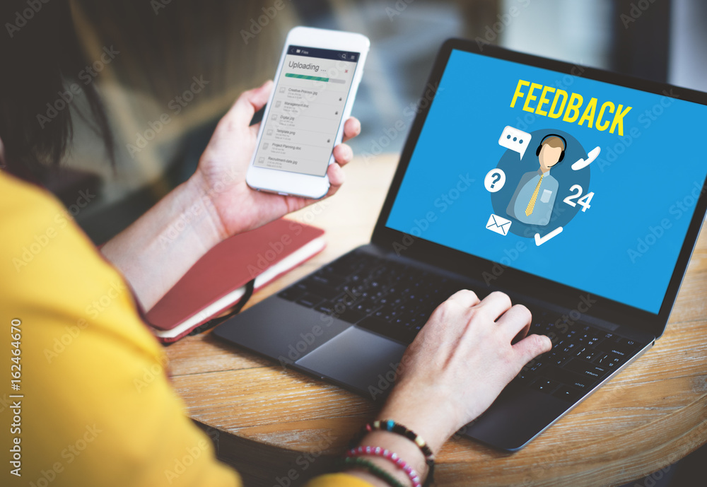 Фотография Feedback Evaluation Review Contact Customer Support Concept