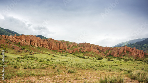 Assy plateau. Kazakhstan Mountains.