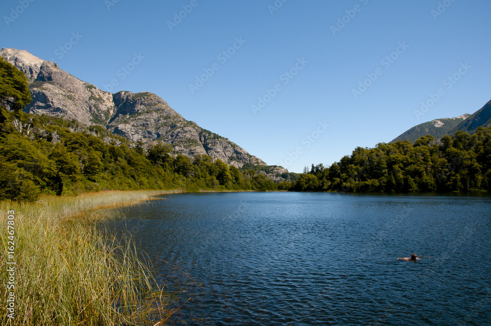 Hidden Lake in Nahuel Huapi - Bariloche - Argentina