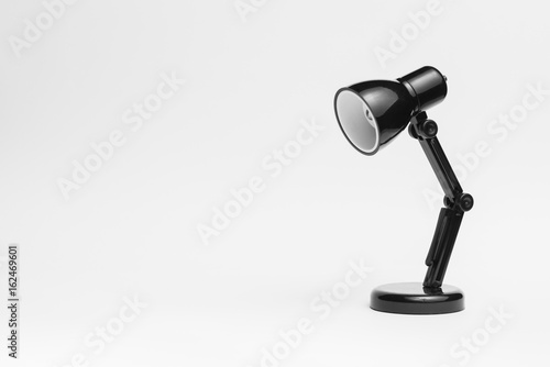 Office desk lamp with copy space