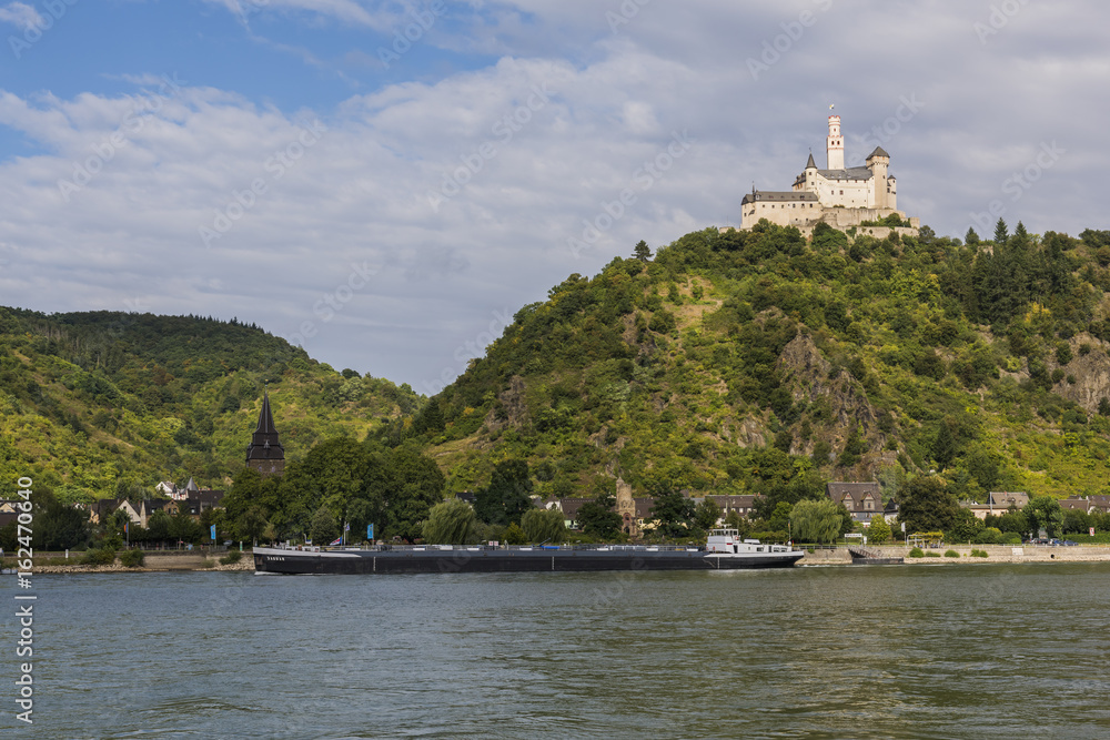 Marksburg Castle at Rhine