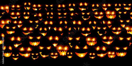 ハロウィン　かぼちゃ　お化け　背景