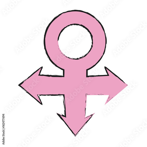 venus gender symbol icon image