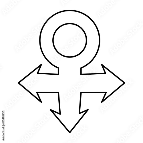 venus gender symbol icon image