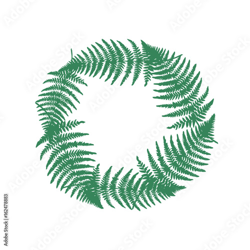 Modern Tropical Frame for Text.
