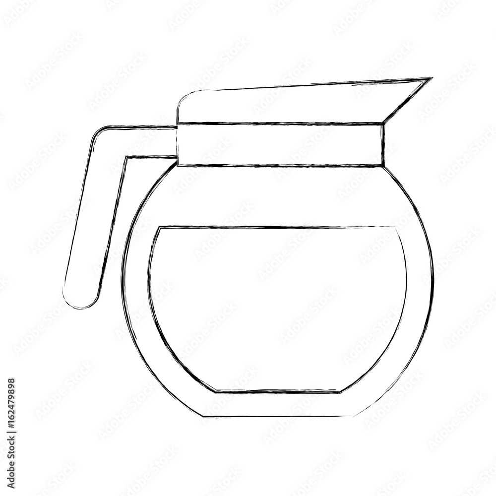 coffee teapot isolated icon vector illustration design coffee teapot isolated icon vector illustration design