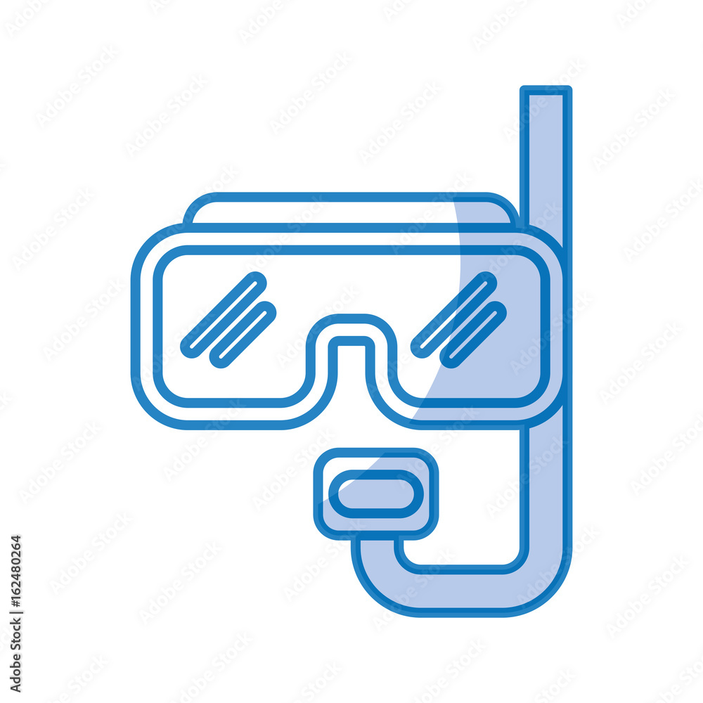 diving googles isolated icon vector illustration design diving googles isolated icon vector illustration design
