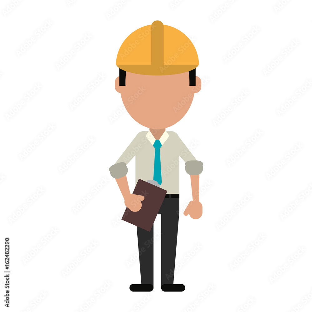 engineer construction or factory worker icon image engineer construction or factory worker icon image