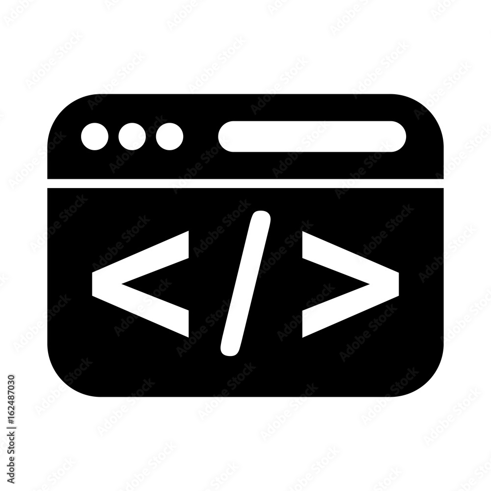 template web programming language vector illustration design template web programming language vector illustration design