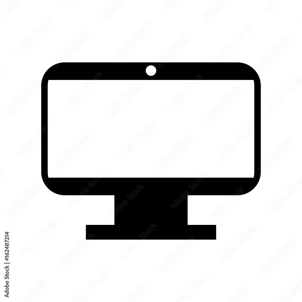 monitor computer isolated icon vector illustration design monitor computer isolated icon vector illustration design