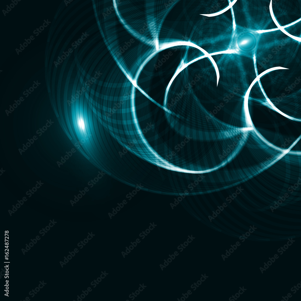 Obraz premium Abstract dynamic background