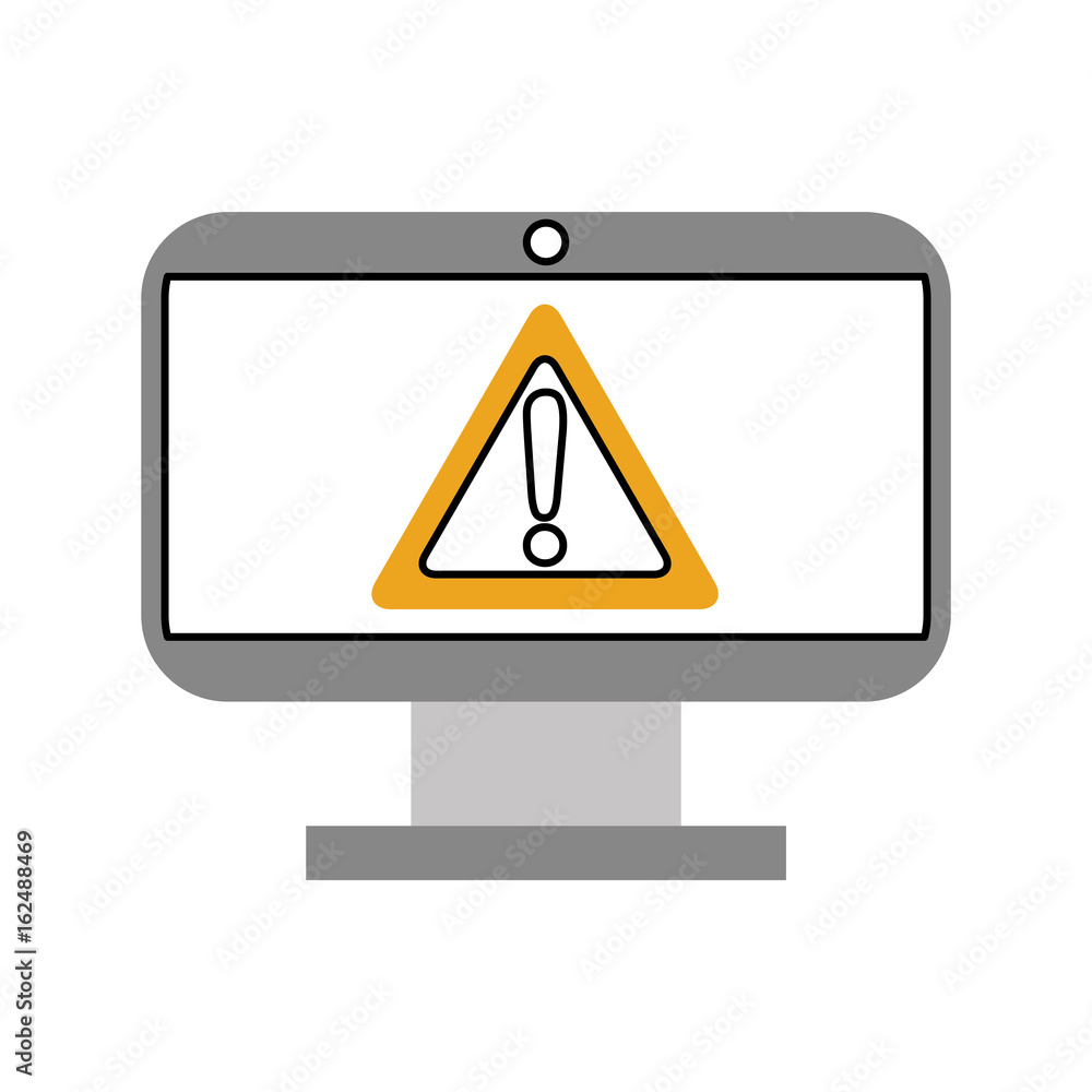 monitor computer isolated icon vector illustration design monitor computer isolated icon vector illustration design